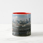 Tasse 2 Couleurs Calgary Alberta (Centre)