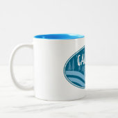 Tasse 2 Couleurs Calgary Alberta Extérieur (Gauche)