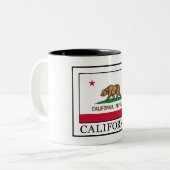 Tasse 2 Couleurs Californie (Devant gauche)