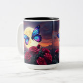 Tasse 2 Couleurs Calme au Clair de Lune (Devant gauche)
