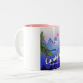 Tasse 2 Couleurs Cambodge : Voyager dans l'aventure (Devant gauche)