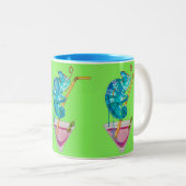 Tasse 2 Couleurs caméléon chaud (Devant droit)