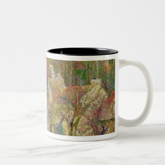 Tasse 2 Couleurs Camille Pissarro | les toits rouges, ou coin d'un (Droit)