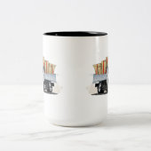 Tasse 2 Couleurs Camion de dessin (Centre)