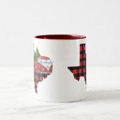 Tasse 2 Couleurs Camion de ramassage d'argent liquide pour les buff (Centre)