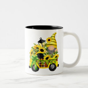 Tasse 2 Couleurs Camion de tournesol Gnomes