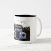 Tasse 2 Couleurs Camion vintage (Devant droit)