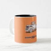 Tasse 2 Couleurs Camions de Dodge (Devant gauche)