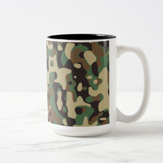 Tasse 2 Couleurs Camo forêt (Droit)
