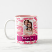Tasse 2 Couleurs Camo rose (Gauche)