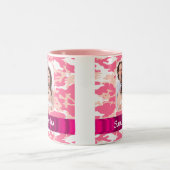 Tasse 2 Couleurs Camo rose (Centre)