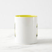 Tasse 2 Couleurs Camo vert et jaune de #1 (Centre)
