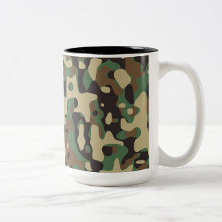 Tasse 2 Couleurs Camo Woodland