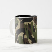 Tasse 2 Couleurs Camouflage (Devant gauche)
