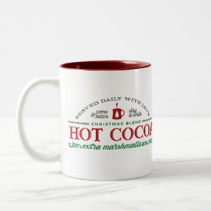Tasse 2 Couleurs Camouflages officiels de cacao du Pôle Nord