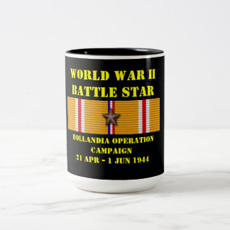 Tasse 2 Couleurs Campagne d'opération Hollandia