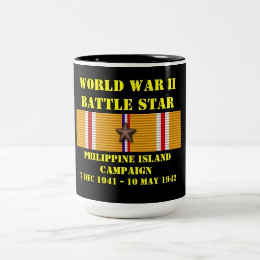 Tasse 2 Couleurs Campagne insulaire des Philippines (Centre)