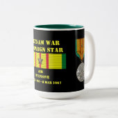 Tasse 2 Couleurs Campagne offensive aérienne (Devant droit)
