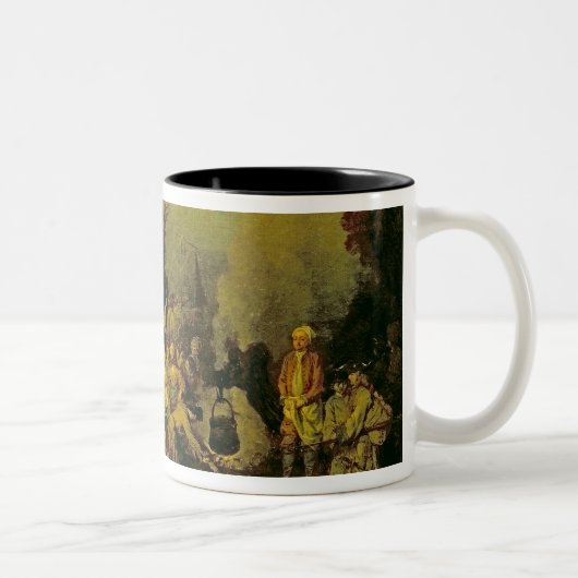 Tasse 2 Couleurs Campement gitan (Droit)