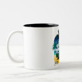 Tasse 2 Couleurs Camper de dessin (Gauche)