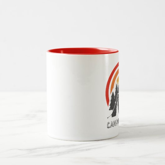 Tasse 2 Couleurs Camping ! (Centre)