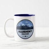 Tasse 2 Couleurs Camping Allegheny Mountains (Gauche)