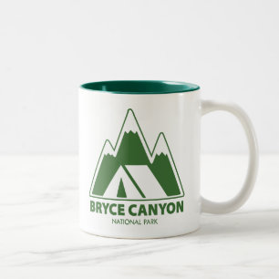 Tasse 2 Couleurs Camping dans les montagnes du parc national de Bry
