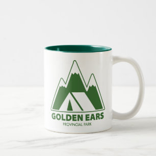 Tasse 2 Couleurs Camping en montagne dans le parc provincial Golden