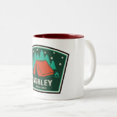 Tasse 2 Couleurs Camping forestier national Ashley (Devant droit)