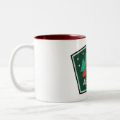 Tasse 2 Couleurs Camping forestier national Ashley (Gauche)