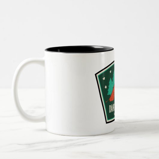 Tasse 2 Couleurs Camping forestier national Daniel Boone (Gauche)