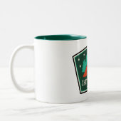 Tasse 2 Couleurs Camping forestier national de Chattahoochee (Gauche)