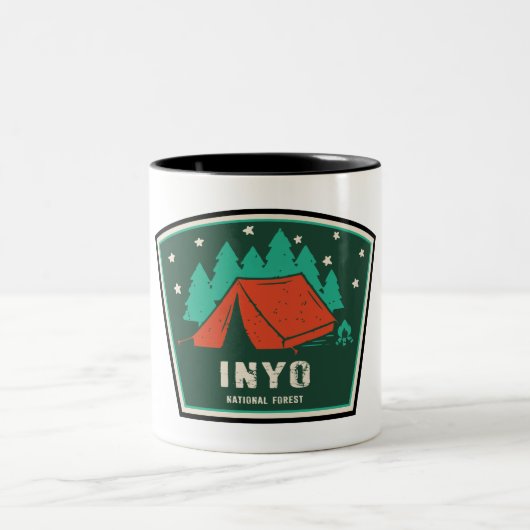 Tasse 2 Couleurs Camping forestier national d'Inyo (Centre)