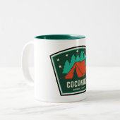 Tasse 2 Couleurs Camping forestier national du Coconino (Devant gauche)