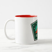Tasse 2 Couleurs Camping forestier national Kootenai (Gauche)