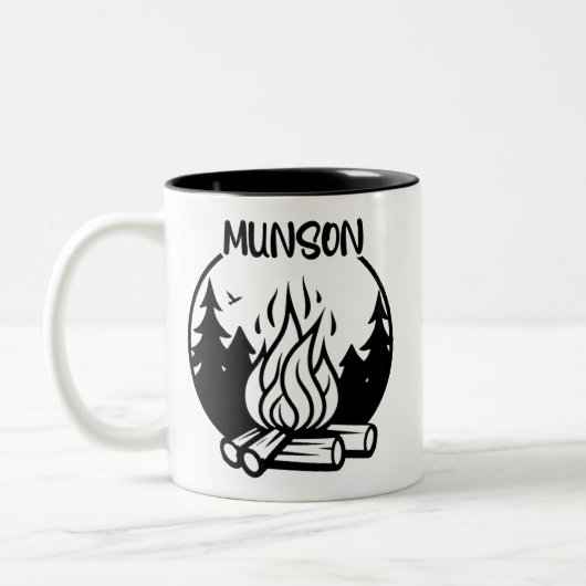 Tasse 2 Couleurs Camping Munson (Gauche)
