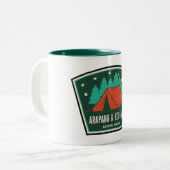 Tasse 2 Couleurs Camping National Forêts Arapaho Et Roosevelt (Devant gauche)