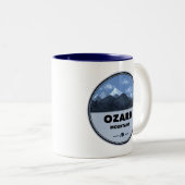 Tasse 2 Couleurs Camping Ozark Mountains (Devant droit)