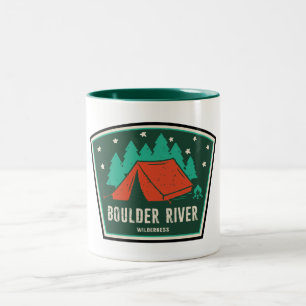 Tasse 2 Couleurs Camping sauvage de Boulder River