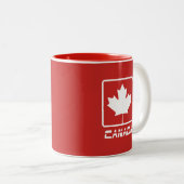Tasse 2 Couleurs Canada (Devant droit)