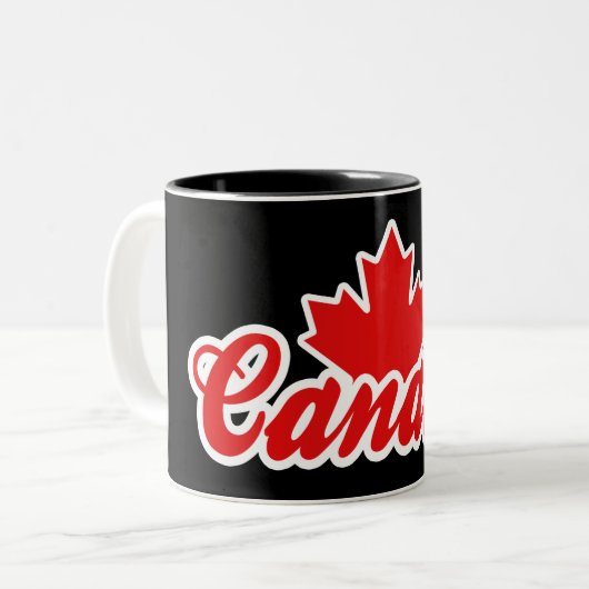 Tasse 2 Couleurs Canada (Devant gauche)