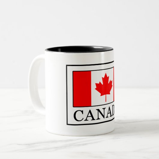 Tasse 2 Couleurs Canada (Devant gauche)
