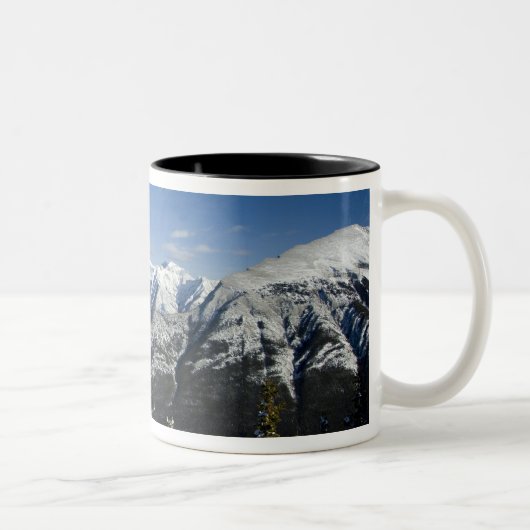 Tasse 2 Couleurs Canada, Alberta, Banff. Vues de la vallée de Bow (Droit)
