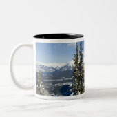 Tasse 2 Couleurs Canada, Alberta, Banff. Vues de la vallée de Bow (Gauche)