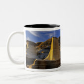 Tasse 2 Couleurs Canada, Alberta, Drumheller. Hoodoos. (Gauche)