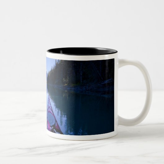 Tasse 2 Couleurs Canada, Colombie-Britannique, Bowron Lakes (Droit)