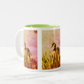 Tasse 2 Couleurs Canada Goose Irises 2 Nature Art (Devant gauche)