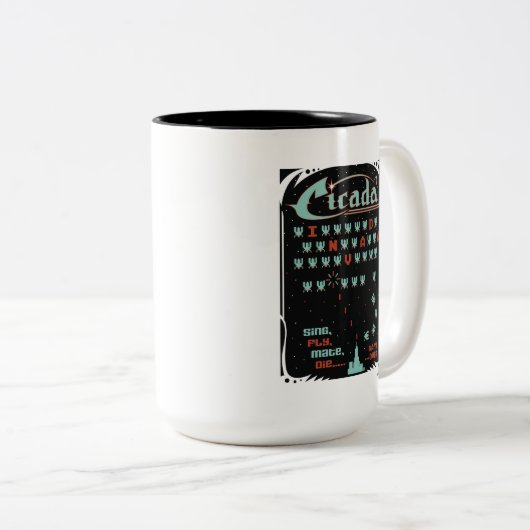 Tasse 2 Couleurs Canada Invada (Devant droit)