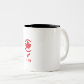 Tasse 2 Couleurs Canada Pas à vendre (Devant droit)