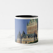 Tasse 2 Couleurs Canada, Québec. Château Frontenac. (Centre)
